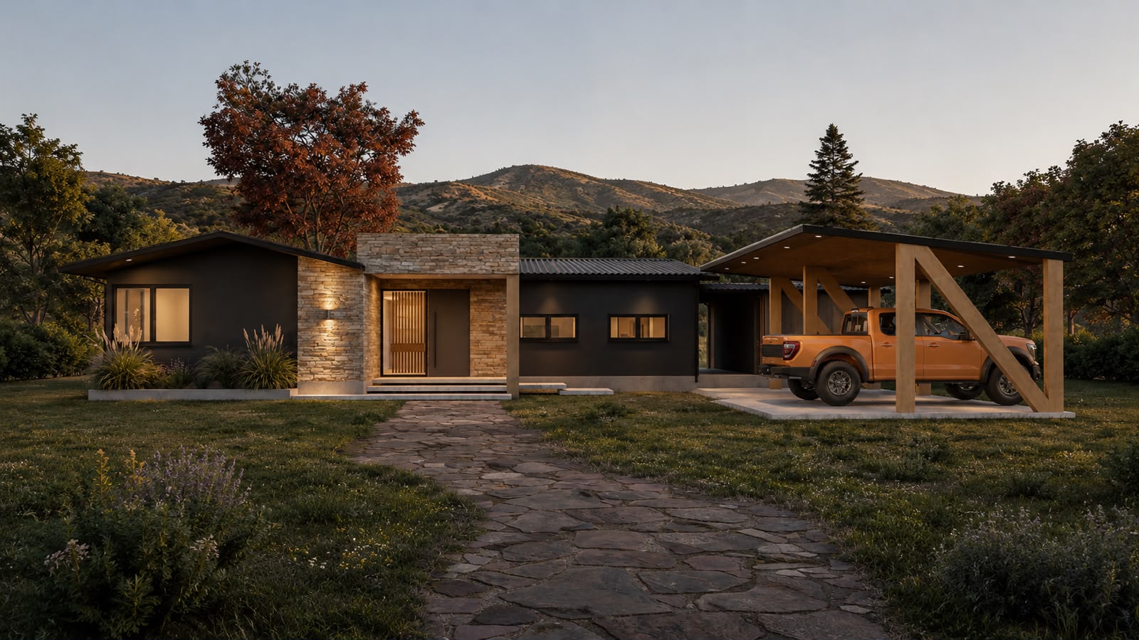 Vivienda Chequenlemu, acceso