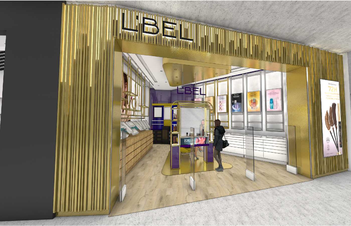 Tienda Belcorp, vista 1